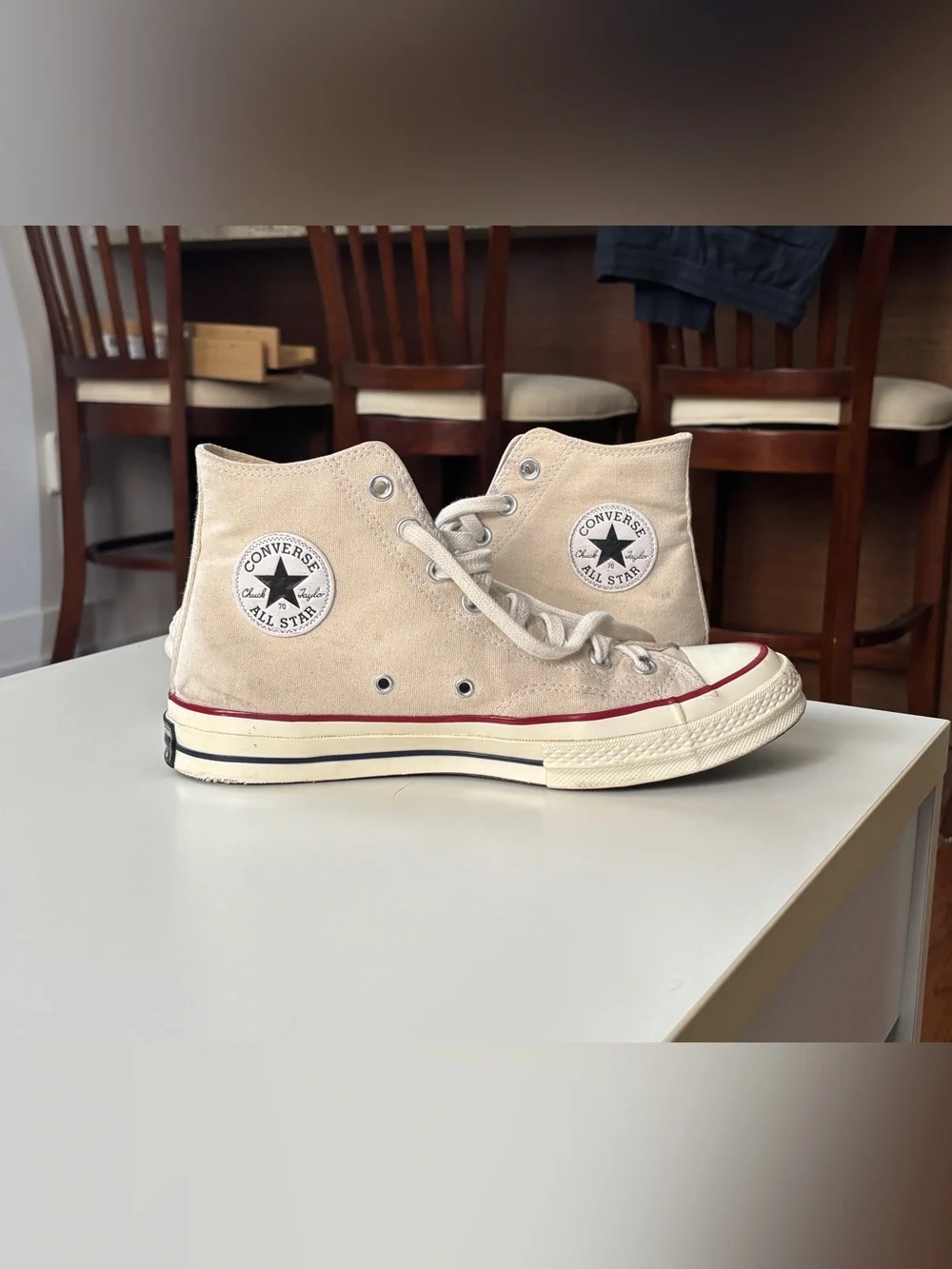 Converse Chuck 70 Canvas - Parchment Brown/Garnet/Egret - High Top